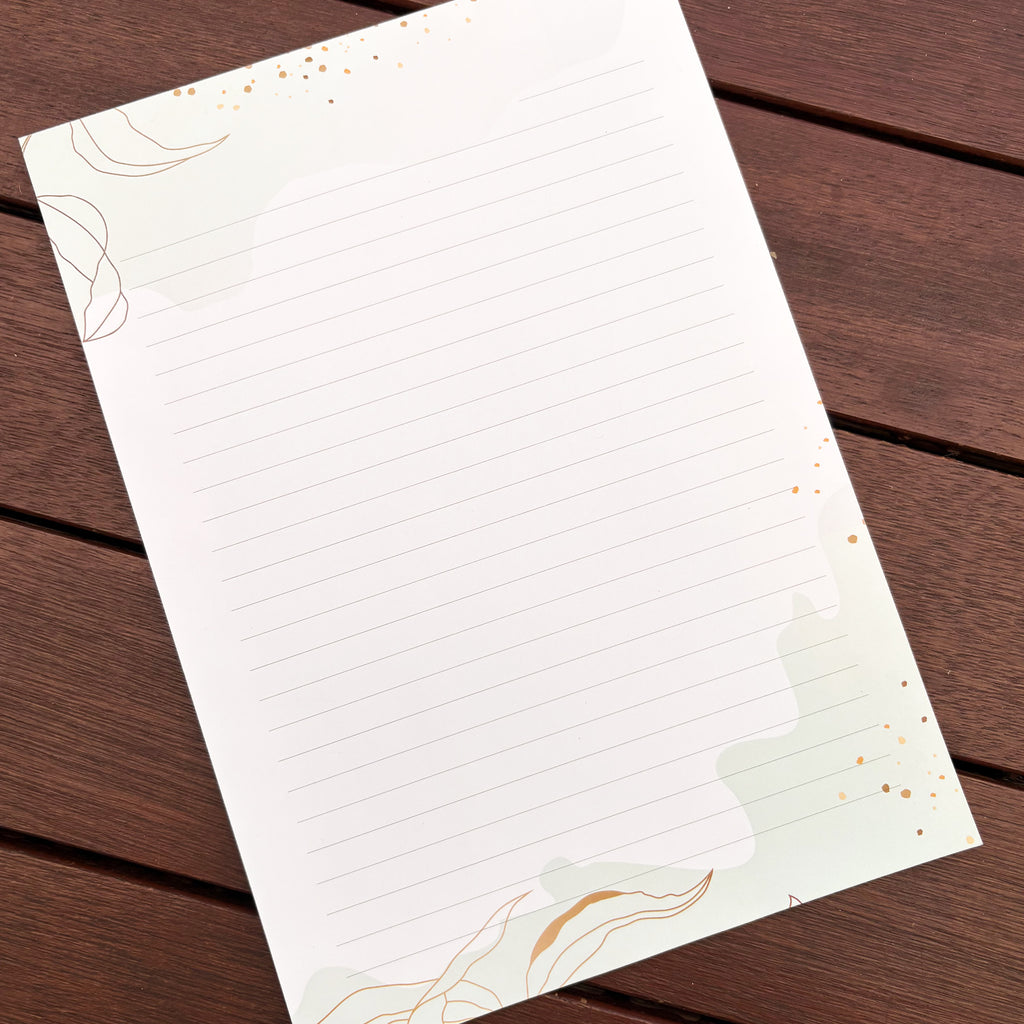 Letter pad - A4