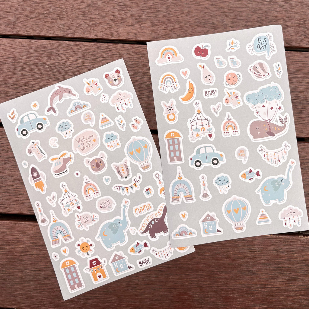 Stickers - Pack of 10 sheets