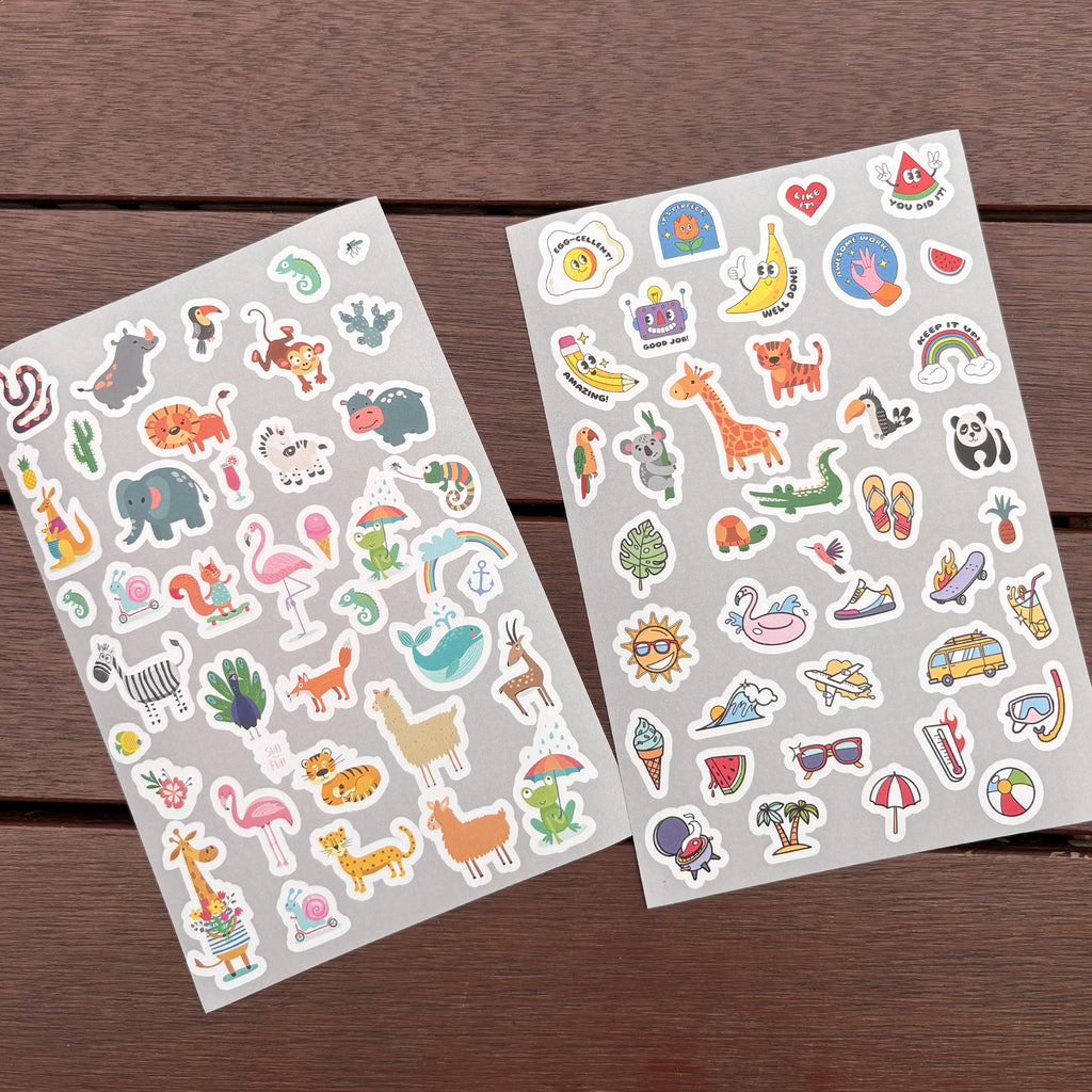 Stickers - Pack of 10 sheets